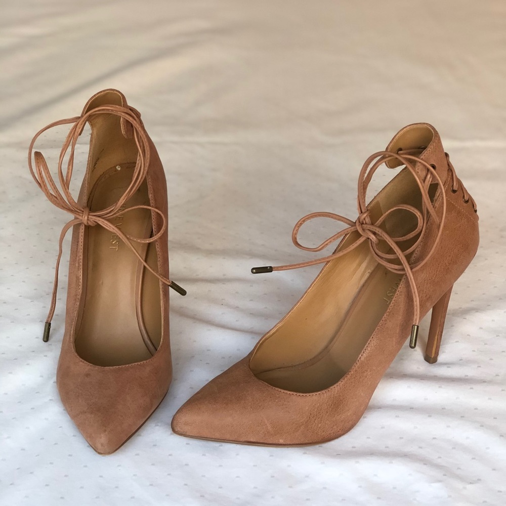 Nine West Ankle Wrap Heels